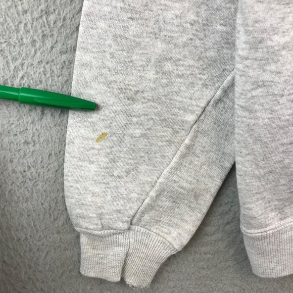 Vintage Disney Character Fashion Mickey Mouse Gray Graphic Pullover Adult - Picture 4 of 10